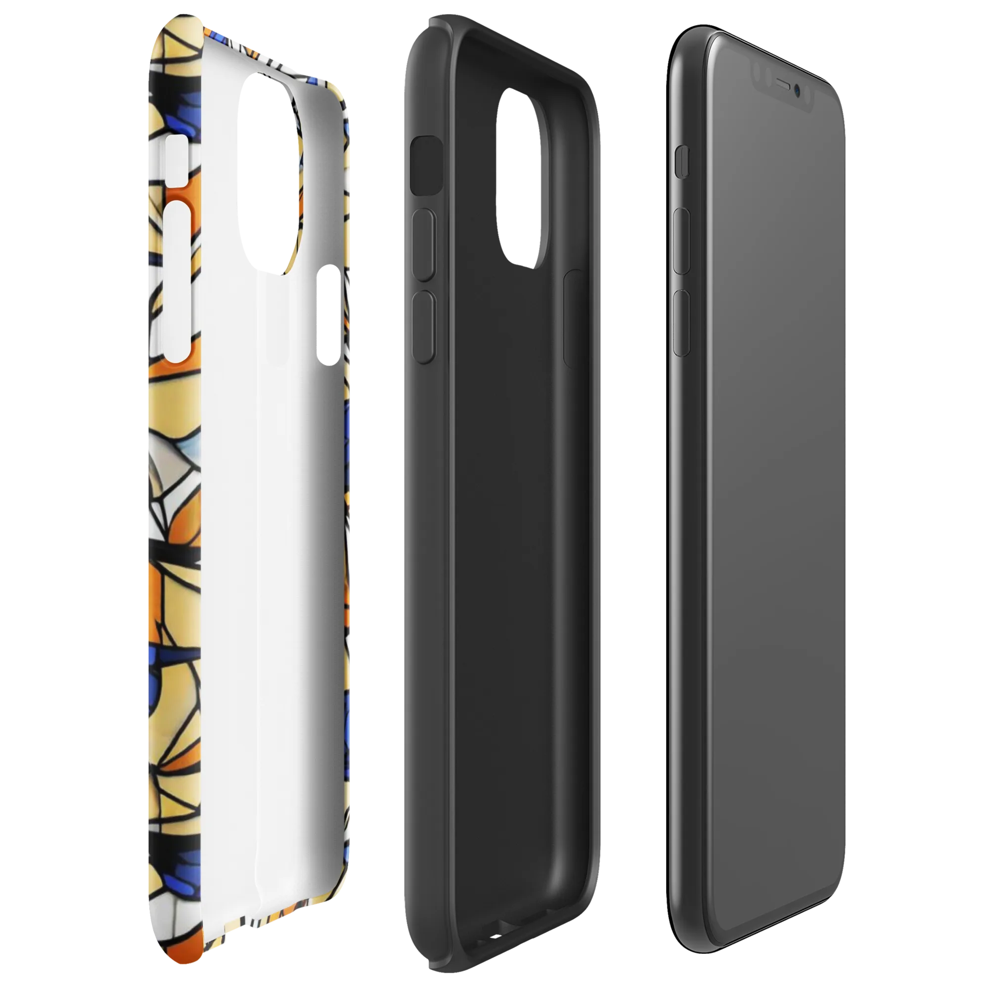 Stained Sky on Tough Case for iPhone® — Right