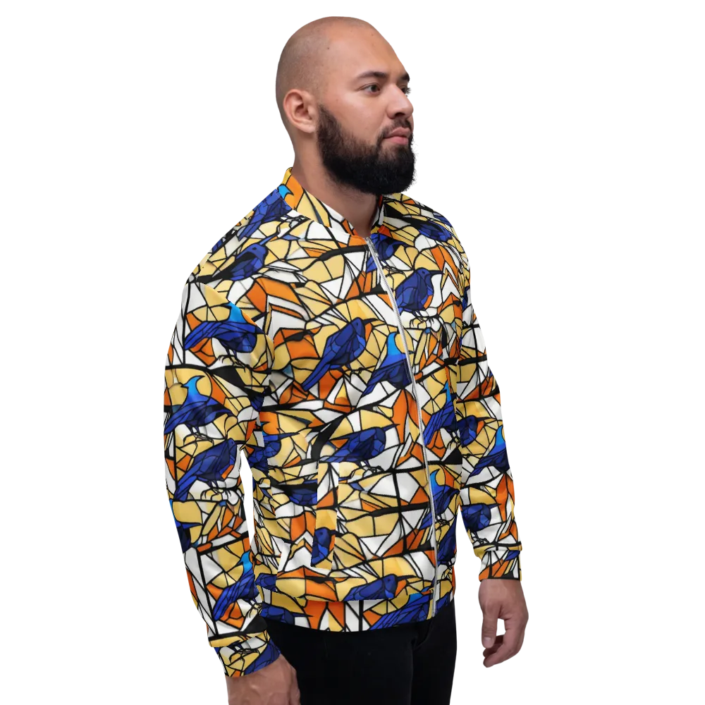 Stained Sky on Bomber Jacket — Right