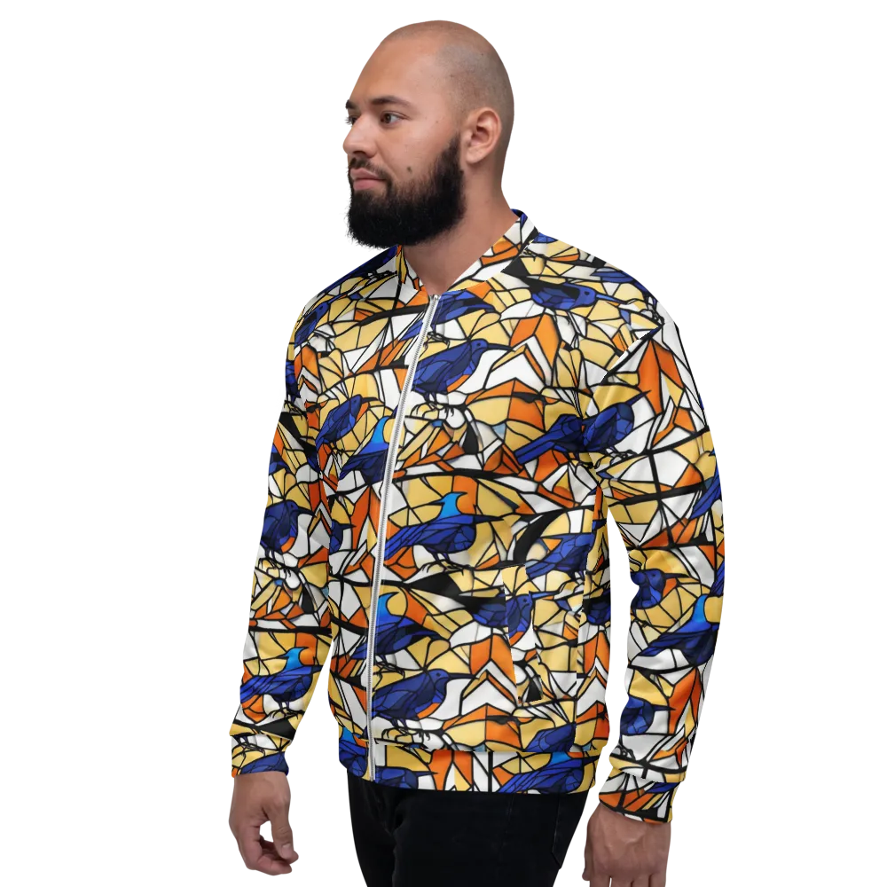 Stained Sky on Bomber Jacket — Left