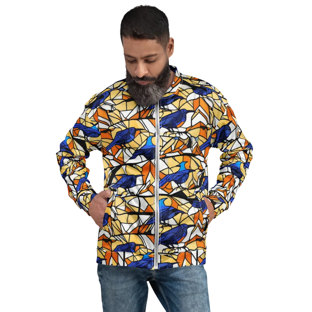 Stained Sky on Bomber Jacket — Front