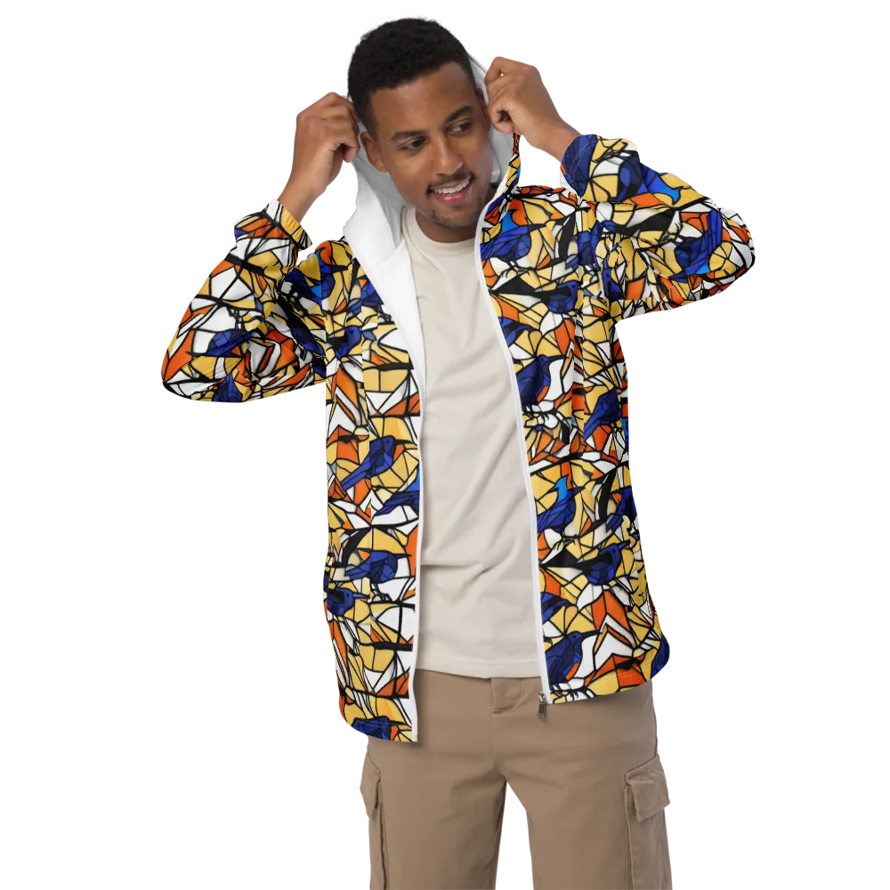 Stained Sky on Men's Windbreaker — Front
