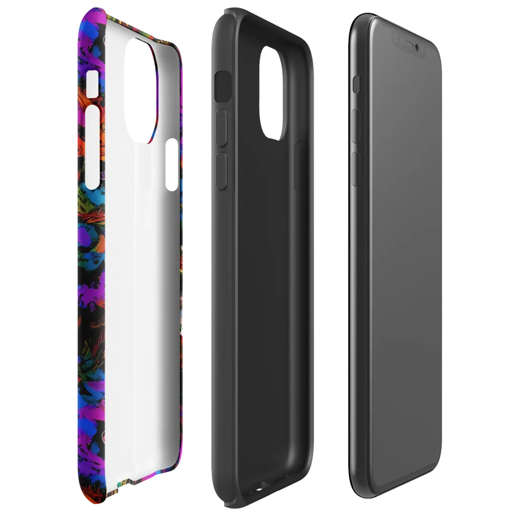 Sultry Smoke on Tough Case for iPhone® — Right