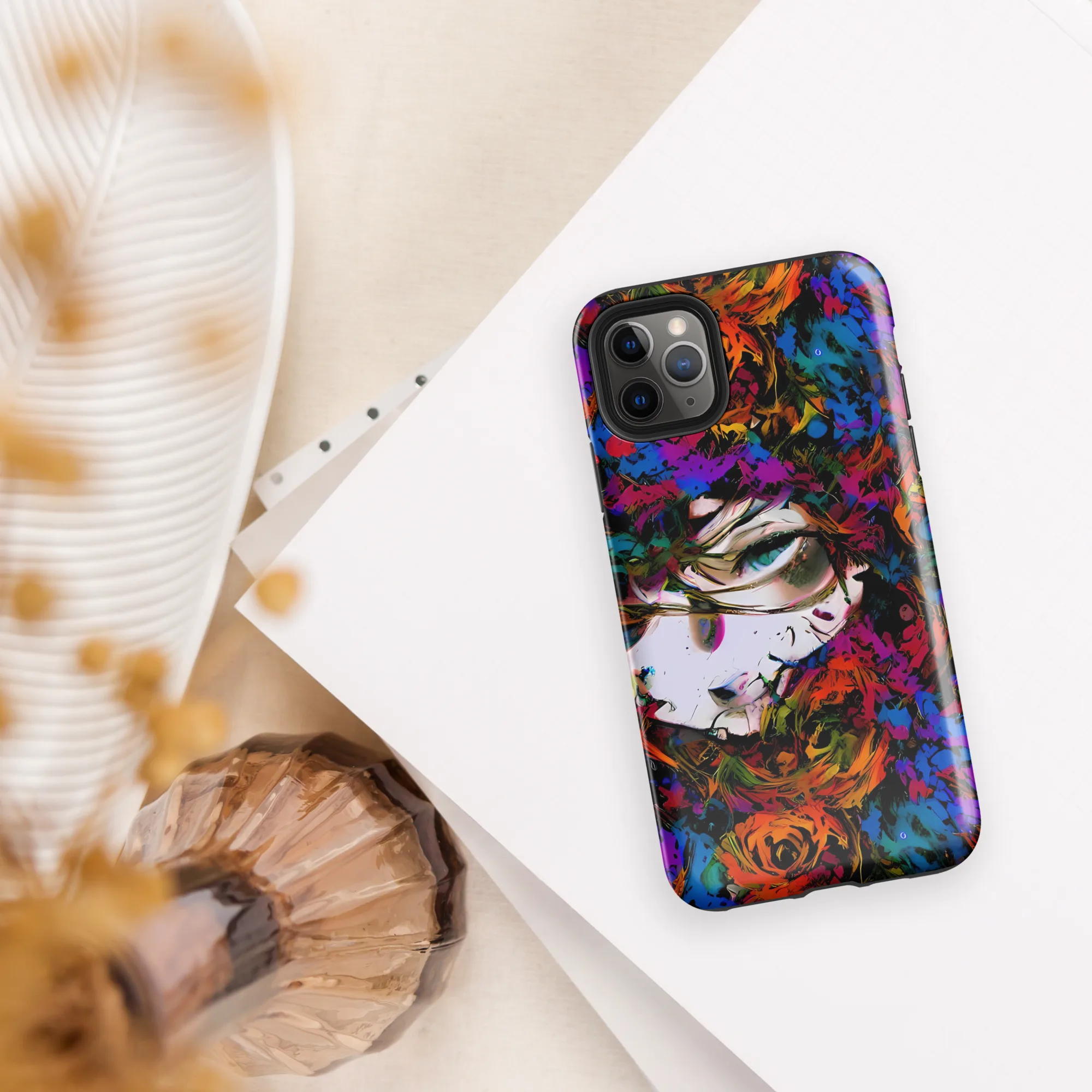 Sultry Smoke on Tough Case for iPhone® — Front