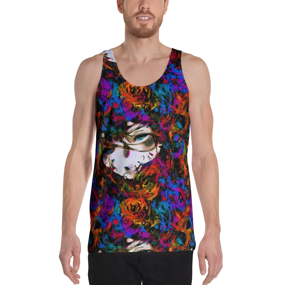 Sultry Smoke on Men's Tank Top — Front