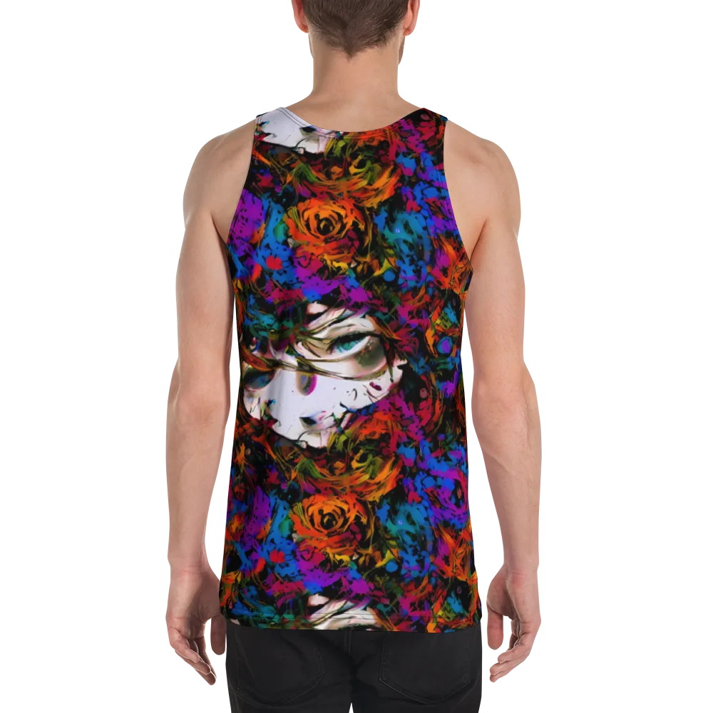 Sultry Smoke on Men's Tank Top — Back