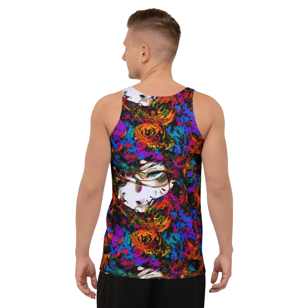 Sultry Smoke on Men's Tank Top — Back