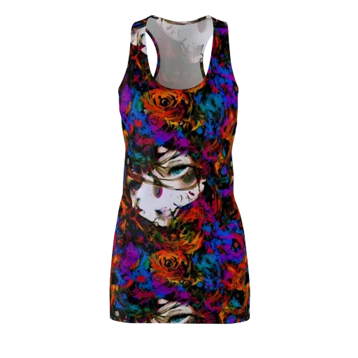 Sultry Smoke on a Racerback Dress
