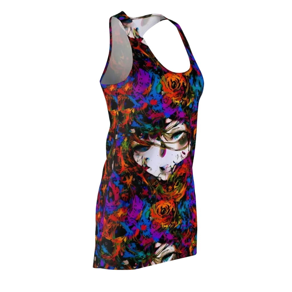 Sultry Smoke on Racerback Dress — Front Side