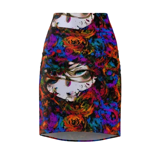 Sultry Smoke on a Pencil Skirt