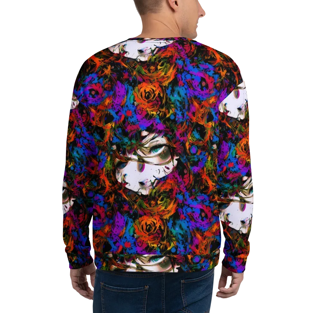 Sultry Smoke on Sweatshirt — Back