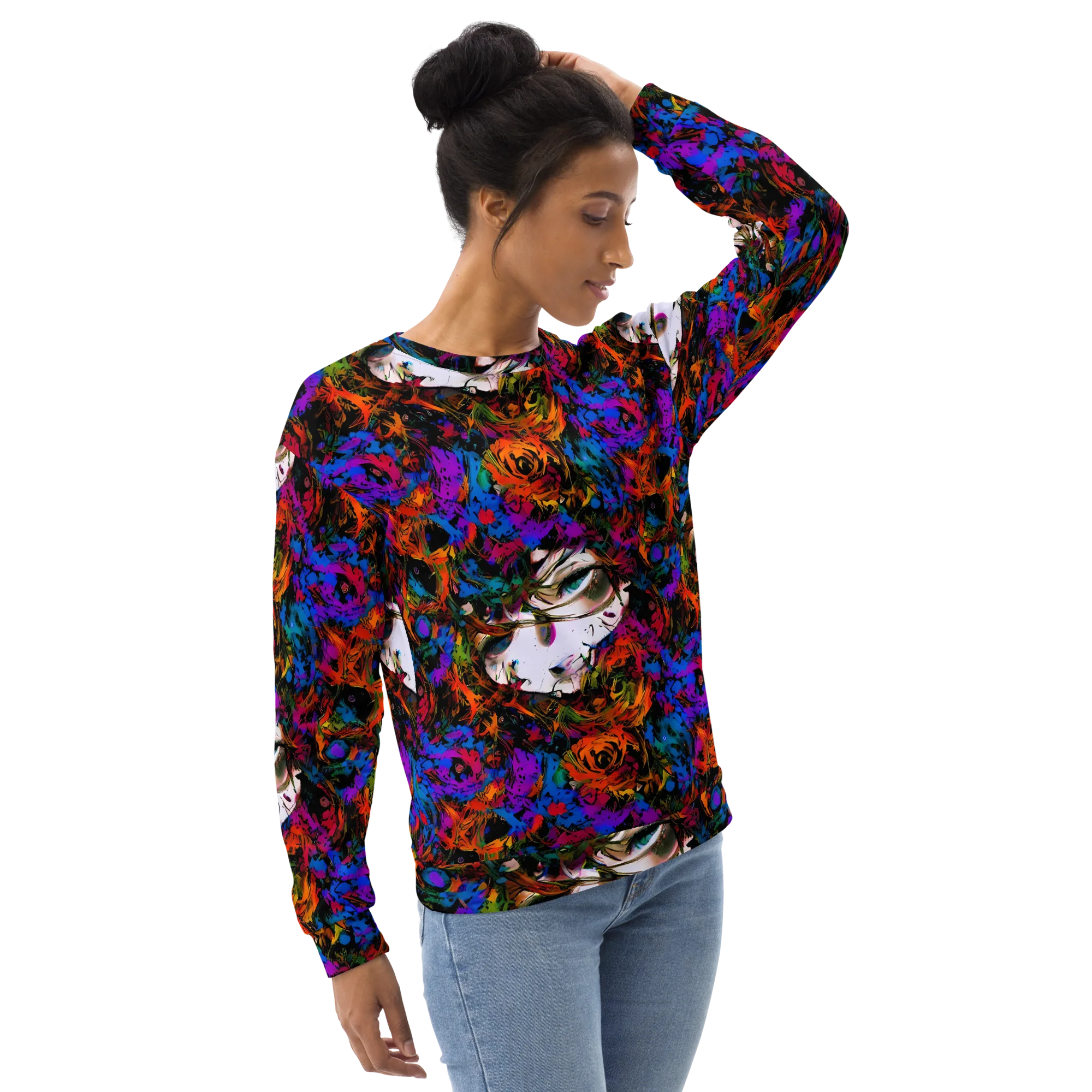 Sultry Smoke on Sweatshirt — Right Front