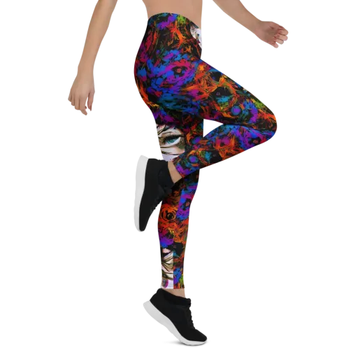 Sultry Smoke on a Leggings