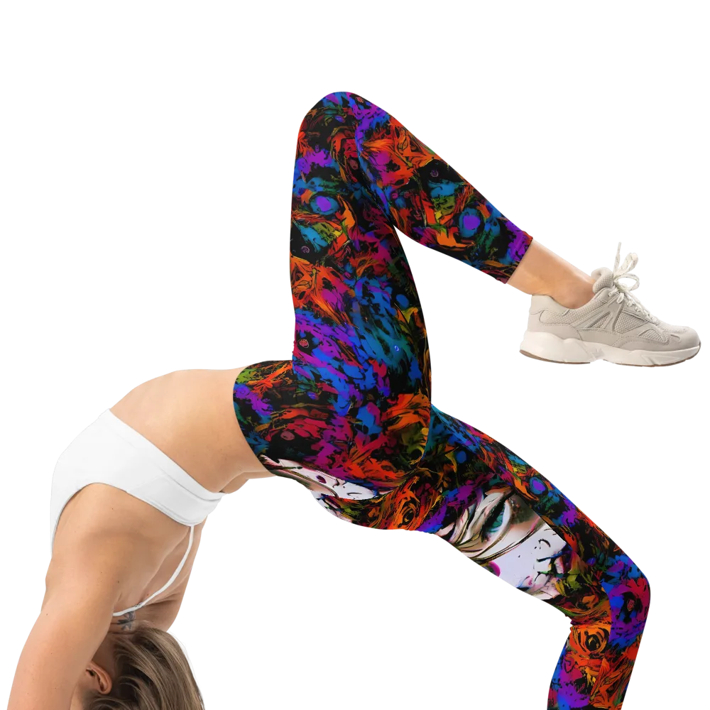 Sultry Smoke on Leggings — Right