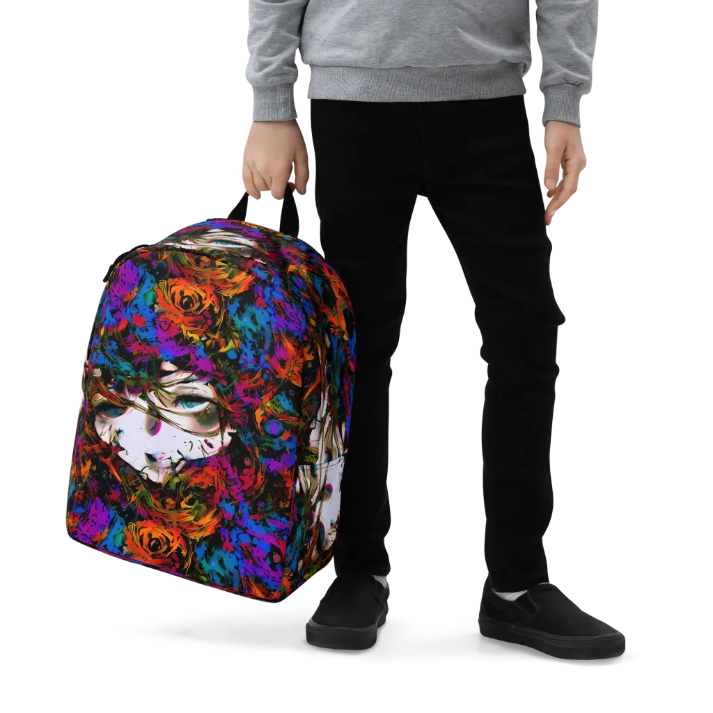 Sultry Smoke on Minimalist Backpack — Zoomed-in
