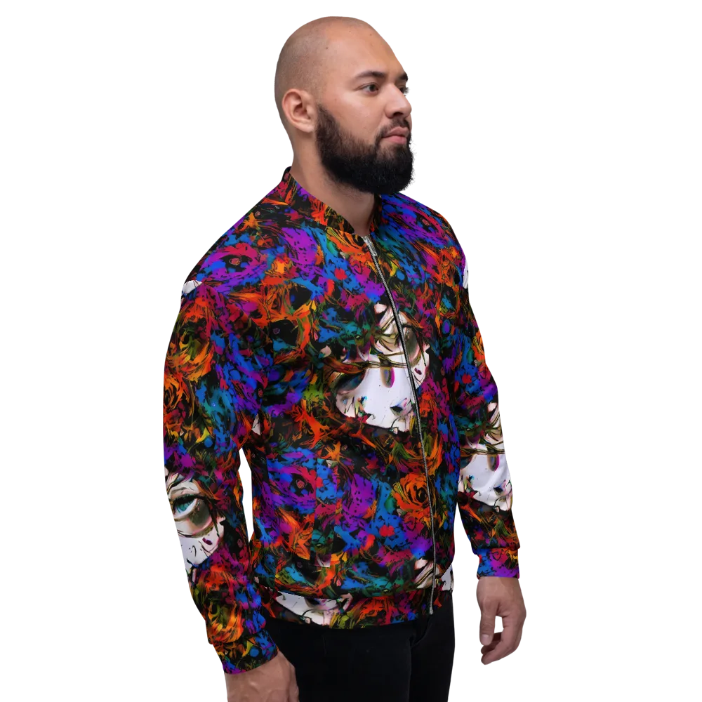 Sultry Smoke on Bomber Jacket — Right