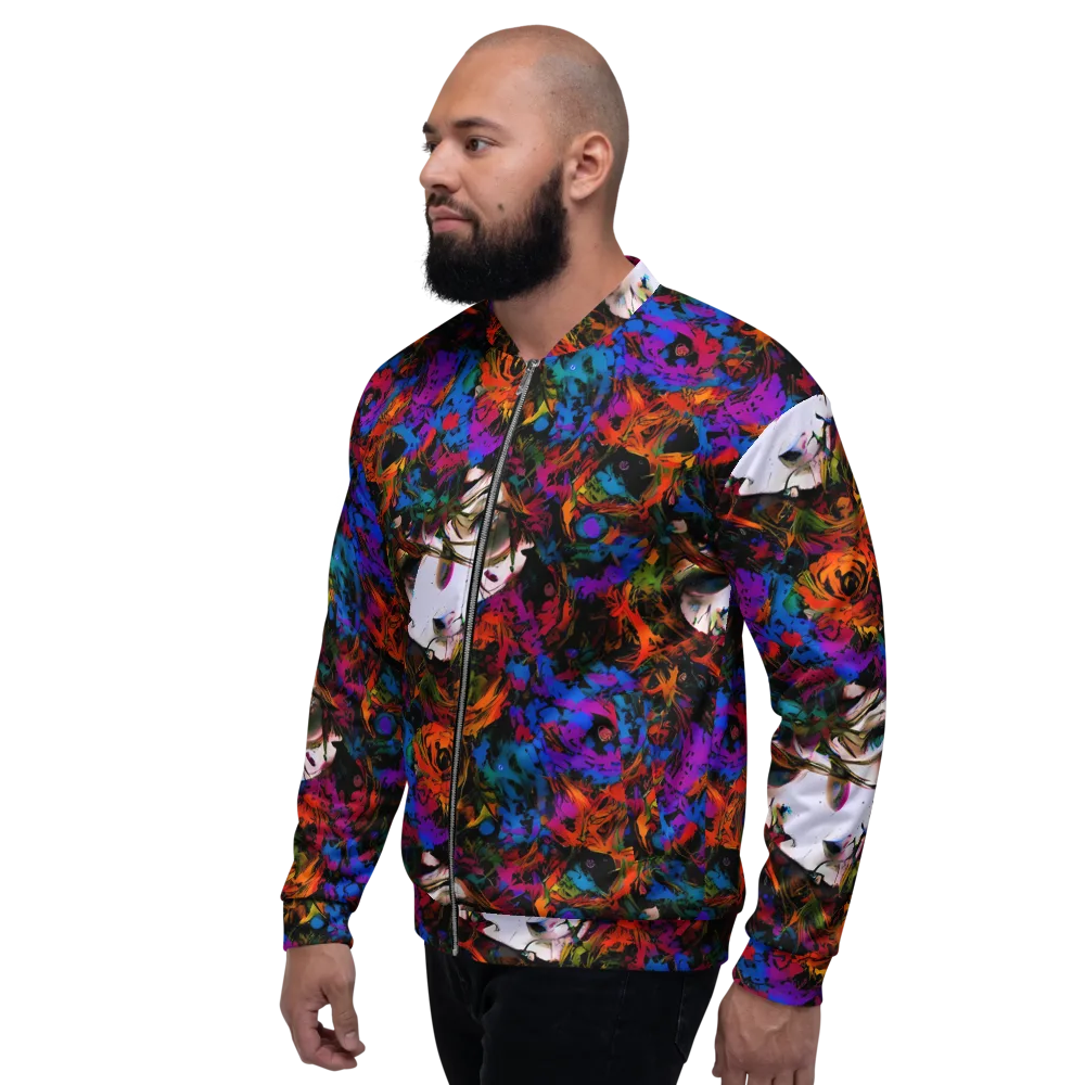 Sultry Smoke on Bomber Jacket — Left