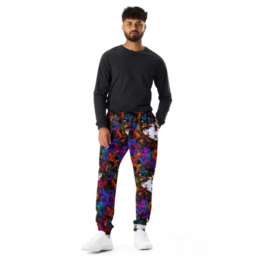 Sultry Smoke on a Men's Joggers