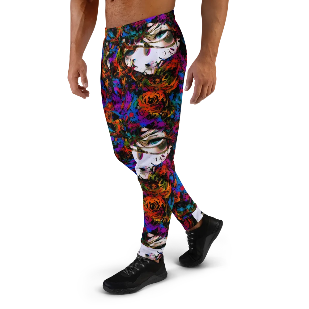Sultry Smoke on Men's Joggers — Left