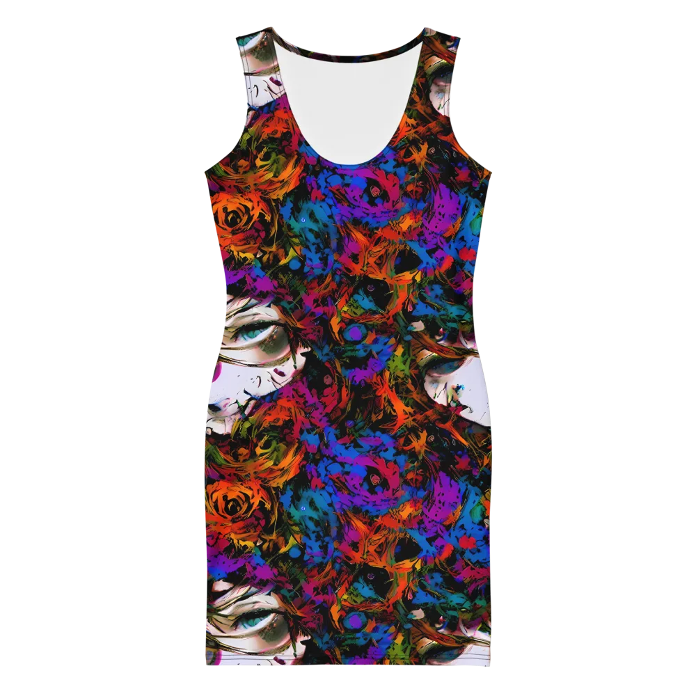 Sultry Smoke on Bodycon Dress — Front