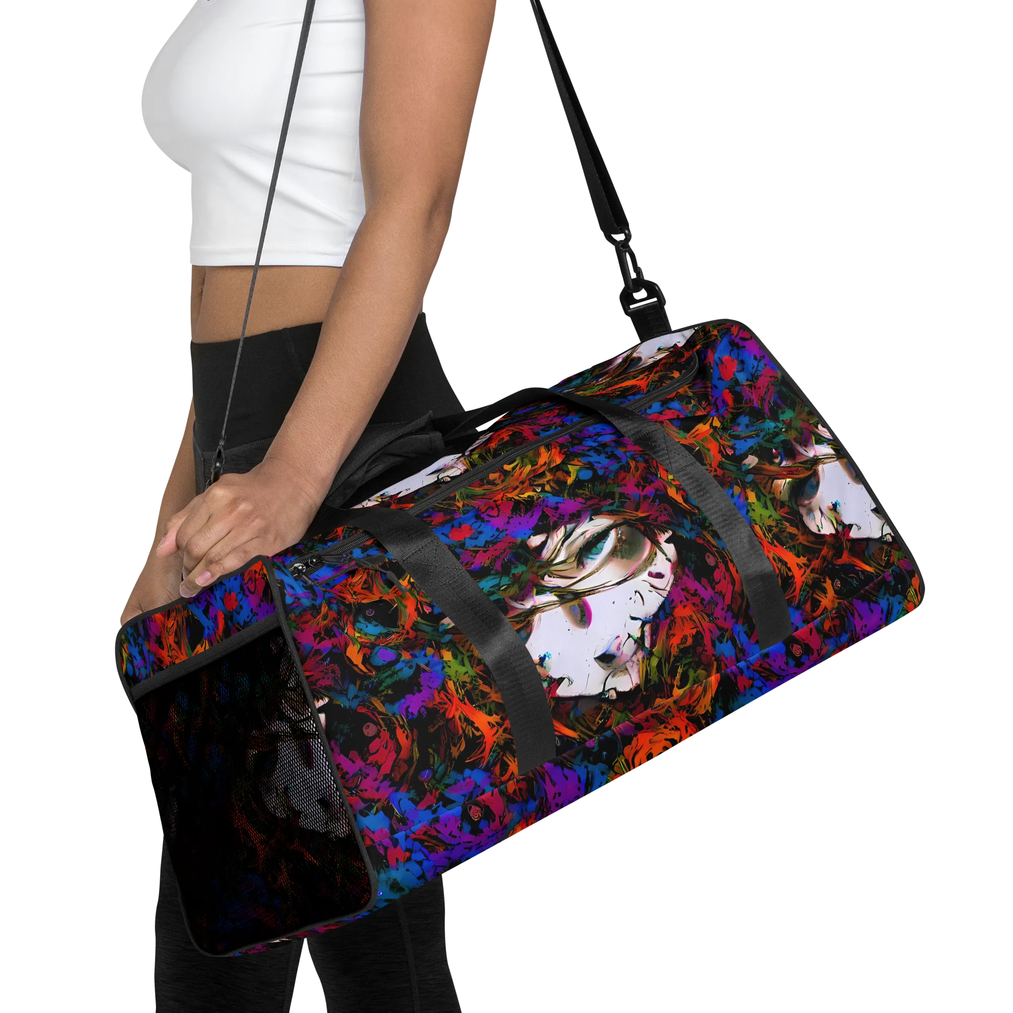Sultry Smoke on Duffle Bag — Front