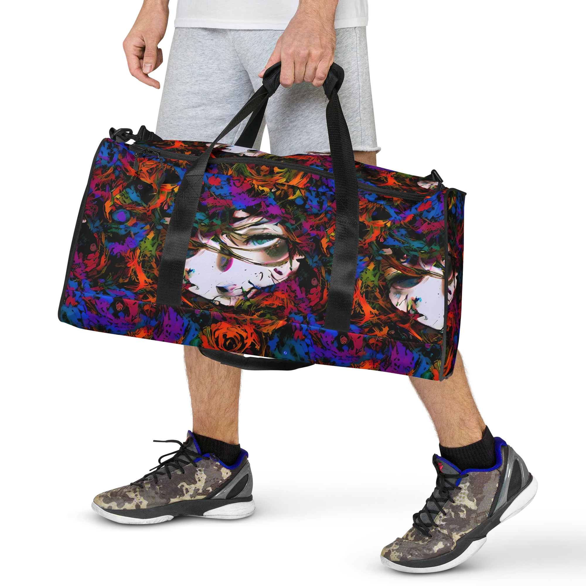 Sultry Smoke on Duffle Bag — Front