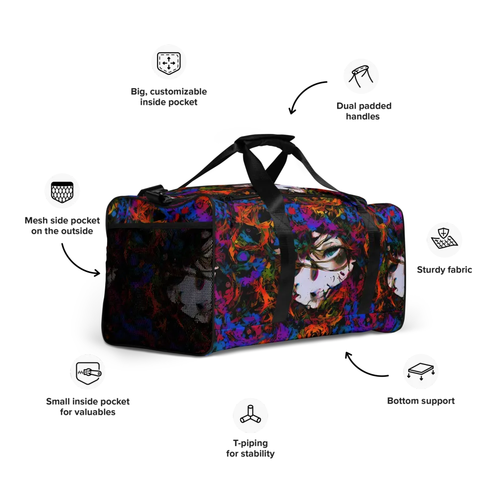 Sultry Smoke on Duffle Bag — Right Front