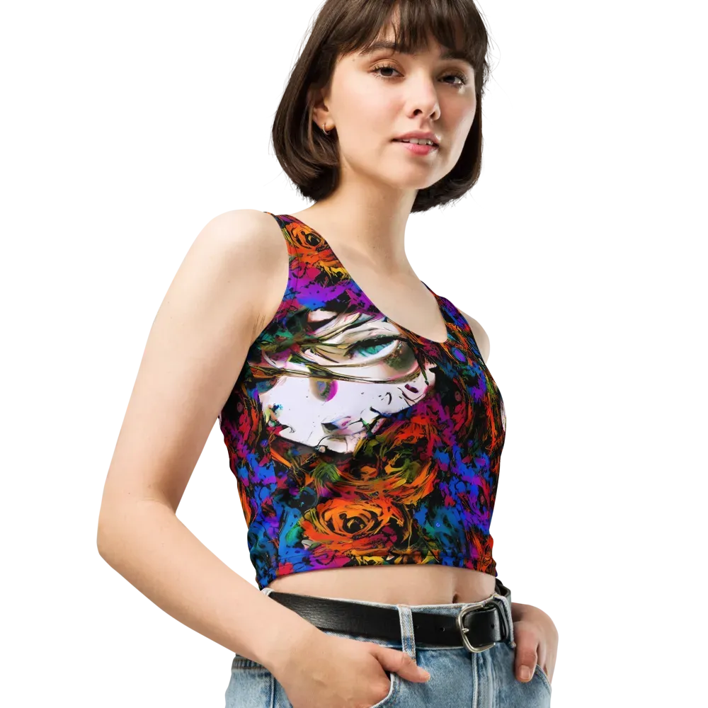 Sultry Smoke on Crop Top — Right Front