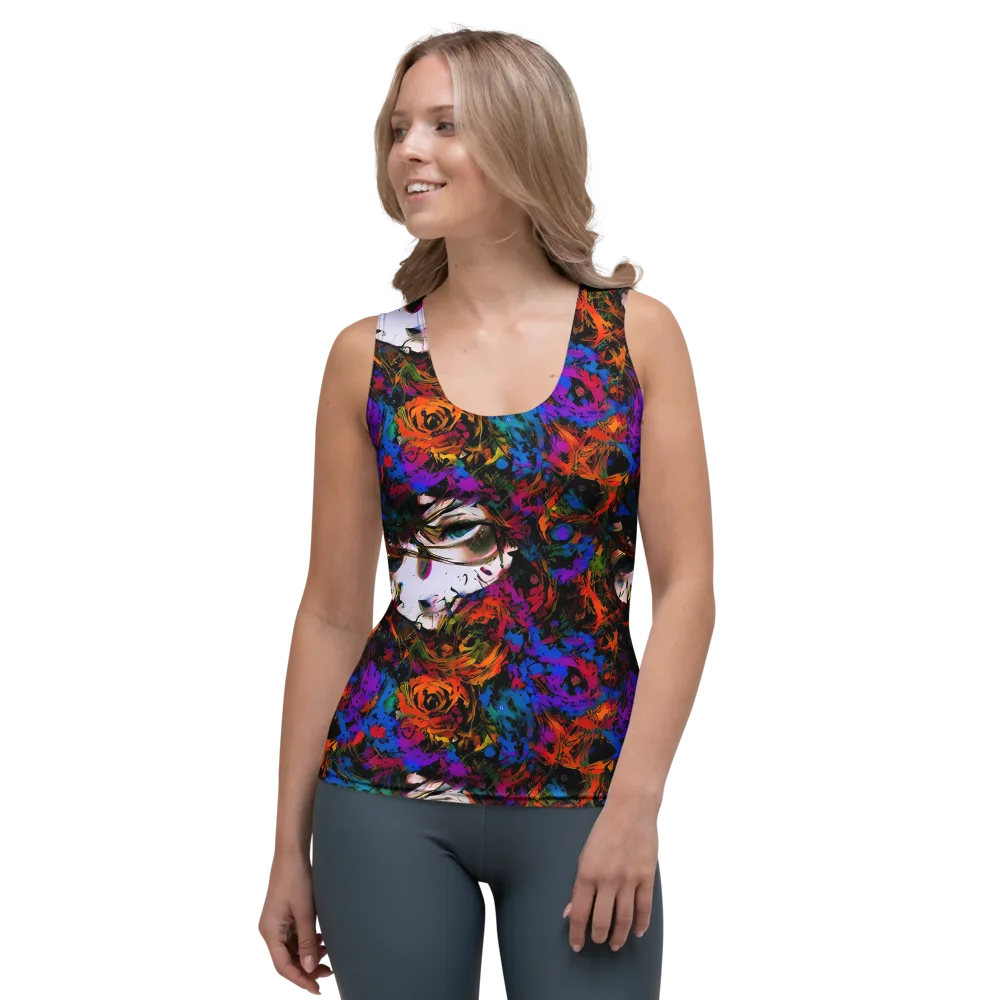 Sultry Smoke on Women's Tank Top — Front