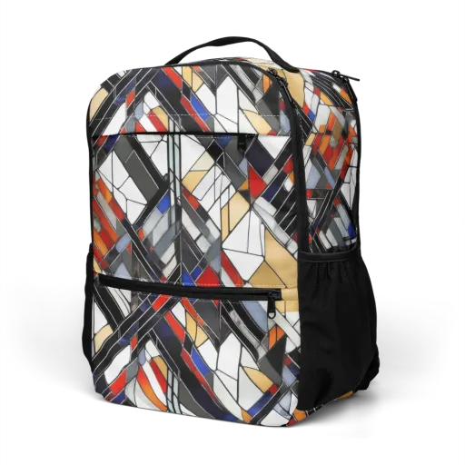Stained Geometry on a Utility Backpack