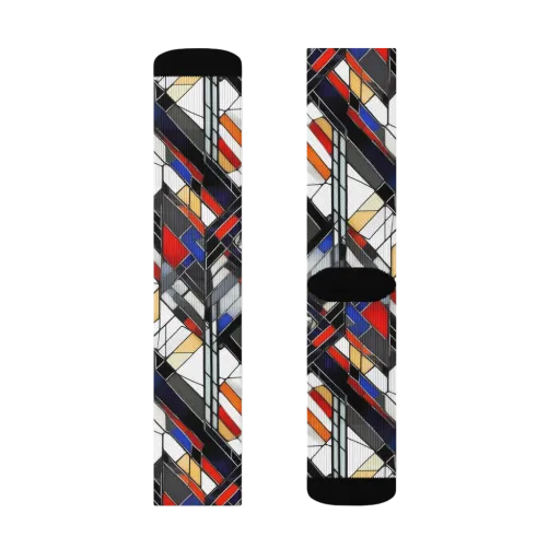 Stained Geometry on a Socks