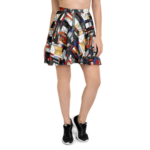 Stained Geometry on a Skater Skirt