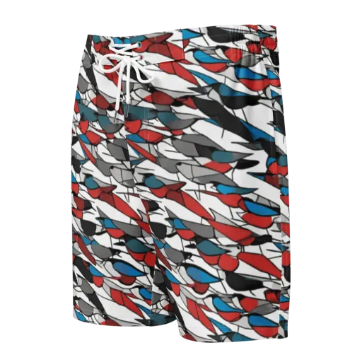 Redwing Static on a Men's Board Shorts