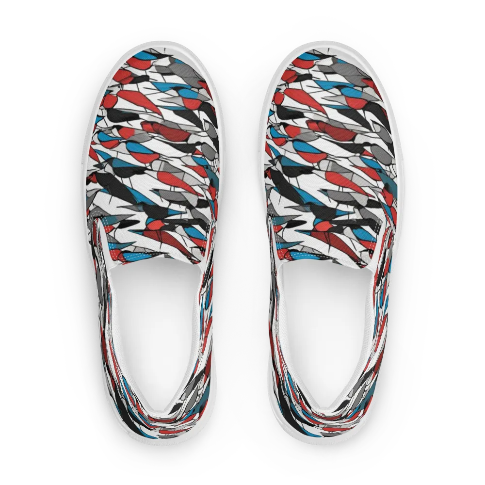 Redwing Static on Men's Slip-On Canvas Shoes — Front