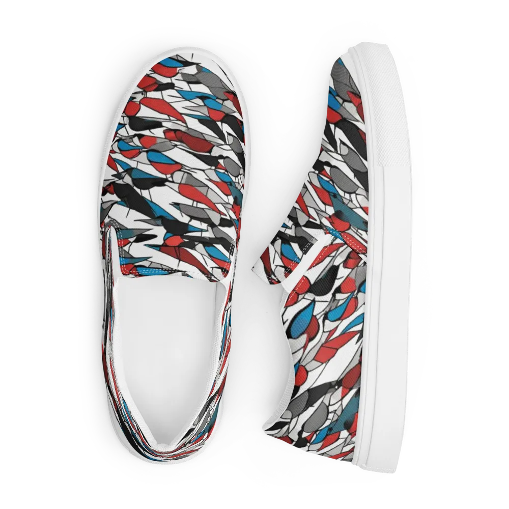 Redwing Static on Men's Slip-On Canvas Shoes — Front
