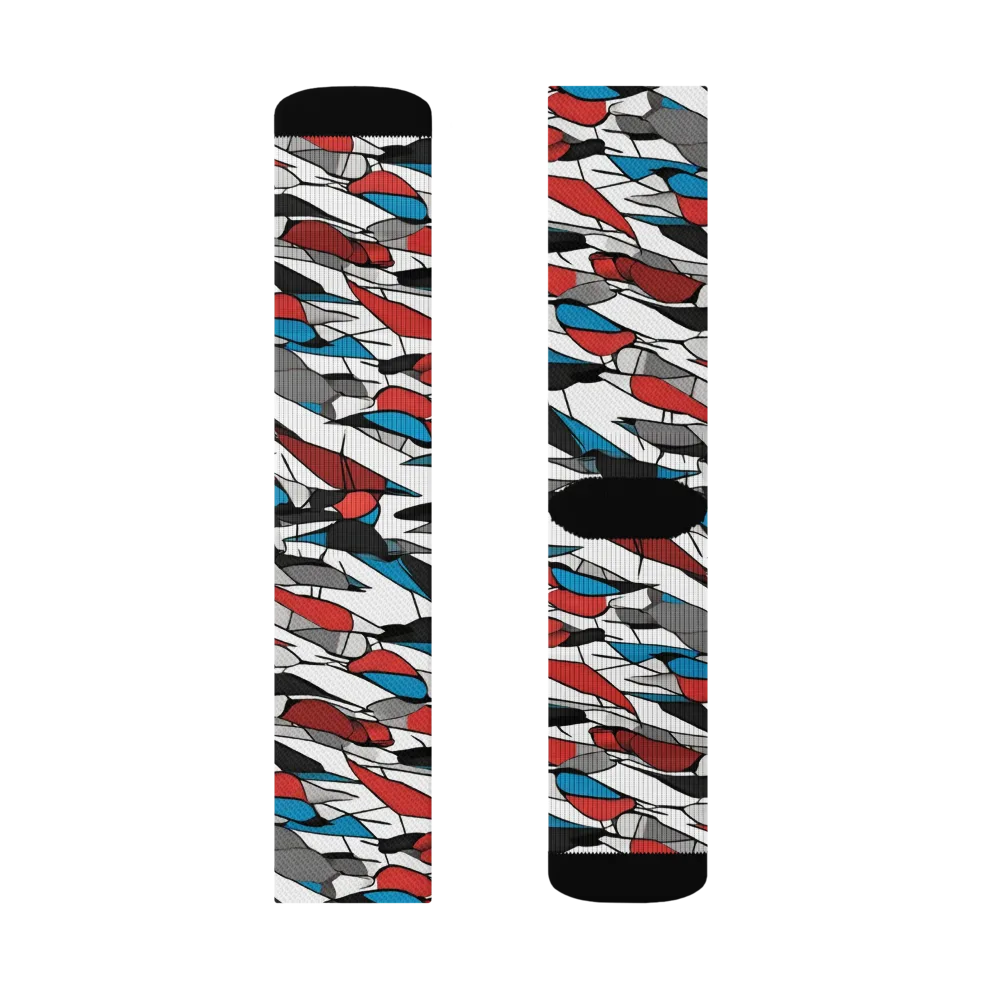 Redwing Static on Socks — Left Sock