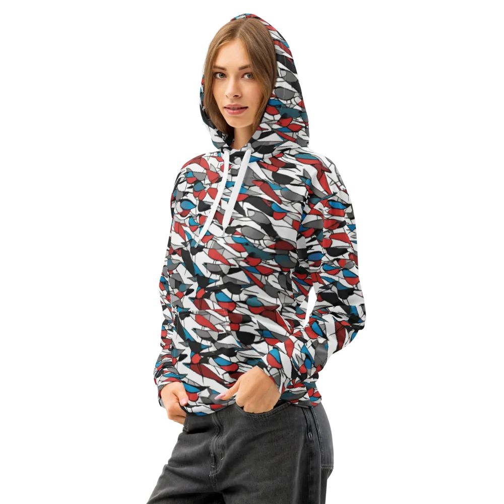 Redwing Static on Cotton Hoodie — Left Front