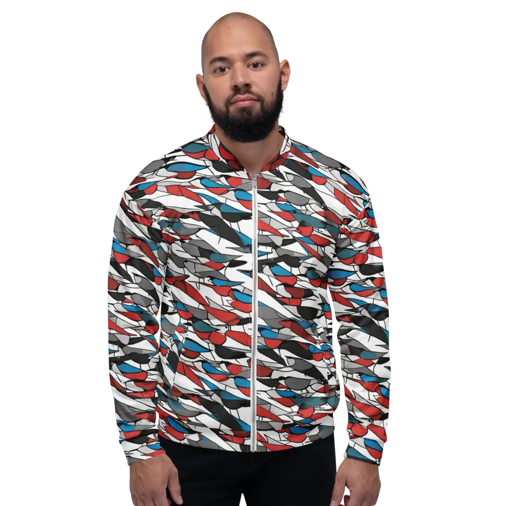 Redwing Static on Bomber Jacket — Front