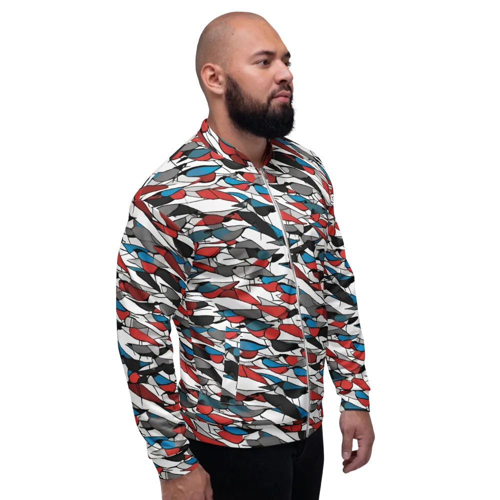 Redwing Static on Bomber Jacket — Right