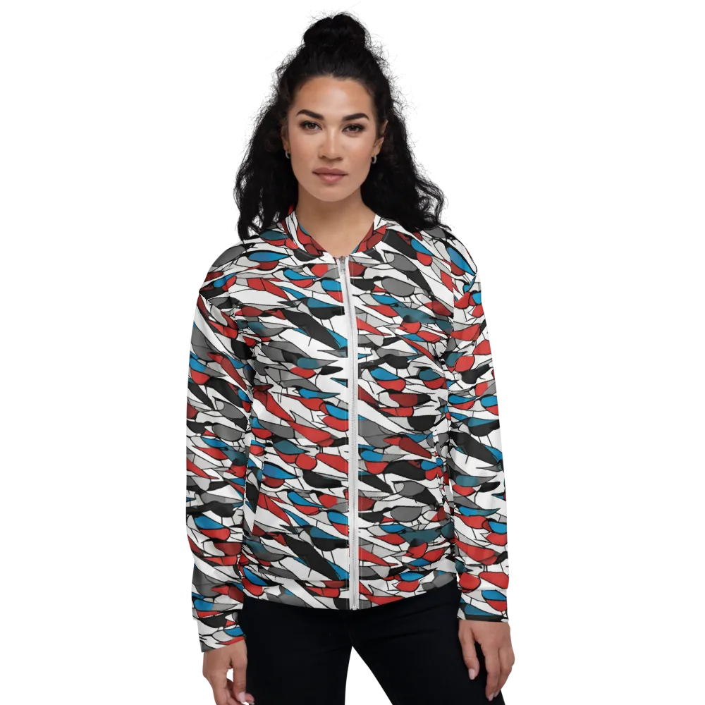 Redwing Static on Bomber Jacket — Front