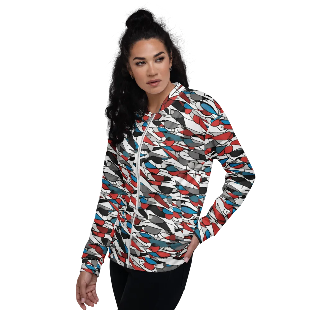 Redwing Static on Bomber Jacket — Left