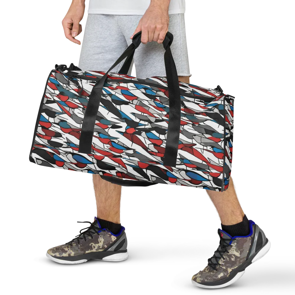 Redwing Static on Duffle Bag — Front