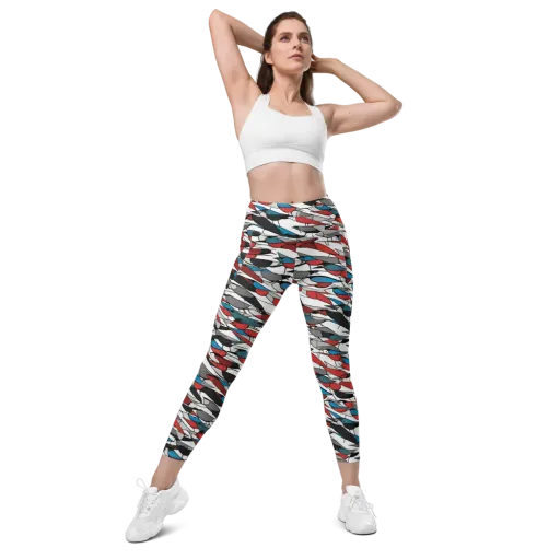 Redwing Static on a Leggings with Pockets