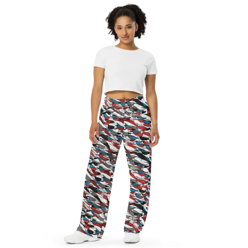 Redwing Static on a Wide-Leg Pants