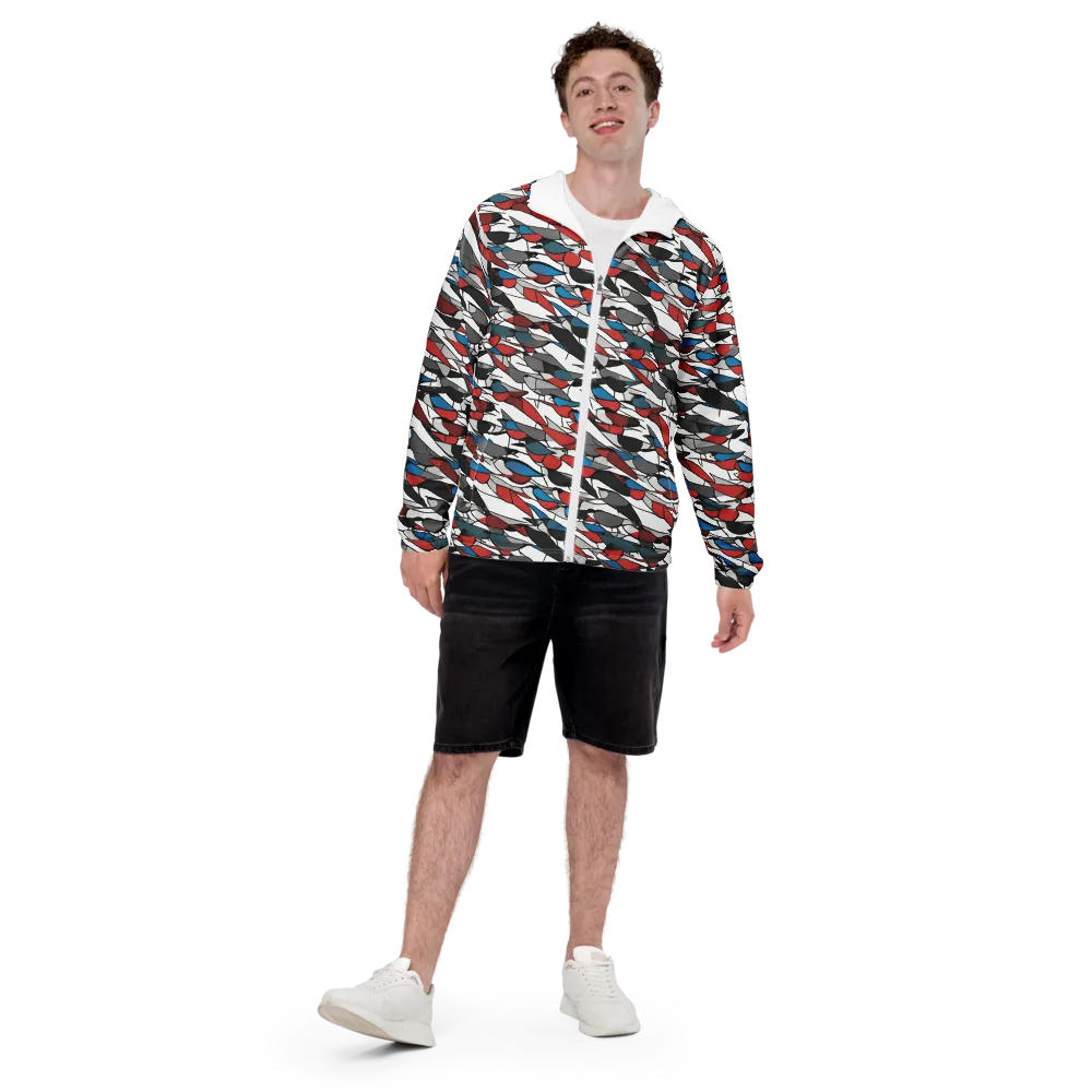 Redwing Static on Men's Windbreaker — Front