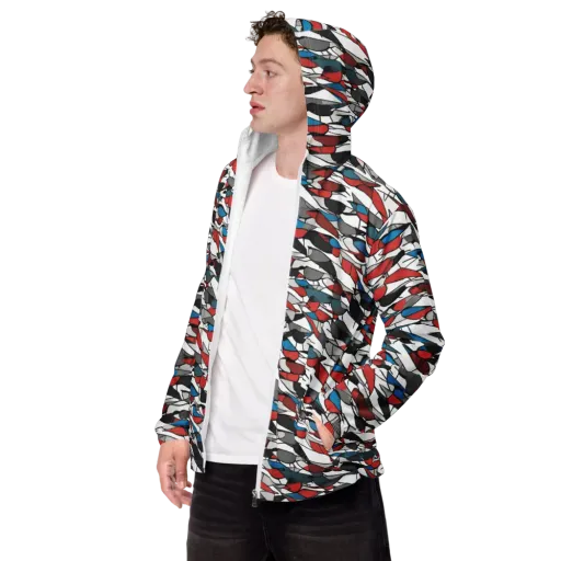 Redwing Static on a Men's Windbreaker
