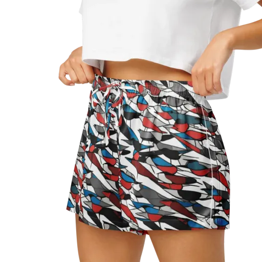 Redwing Static on a Women's Pajama Shorts