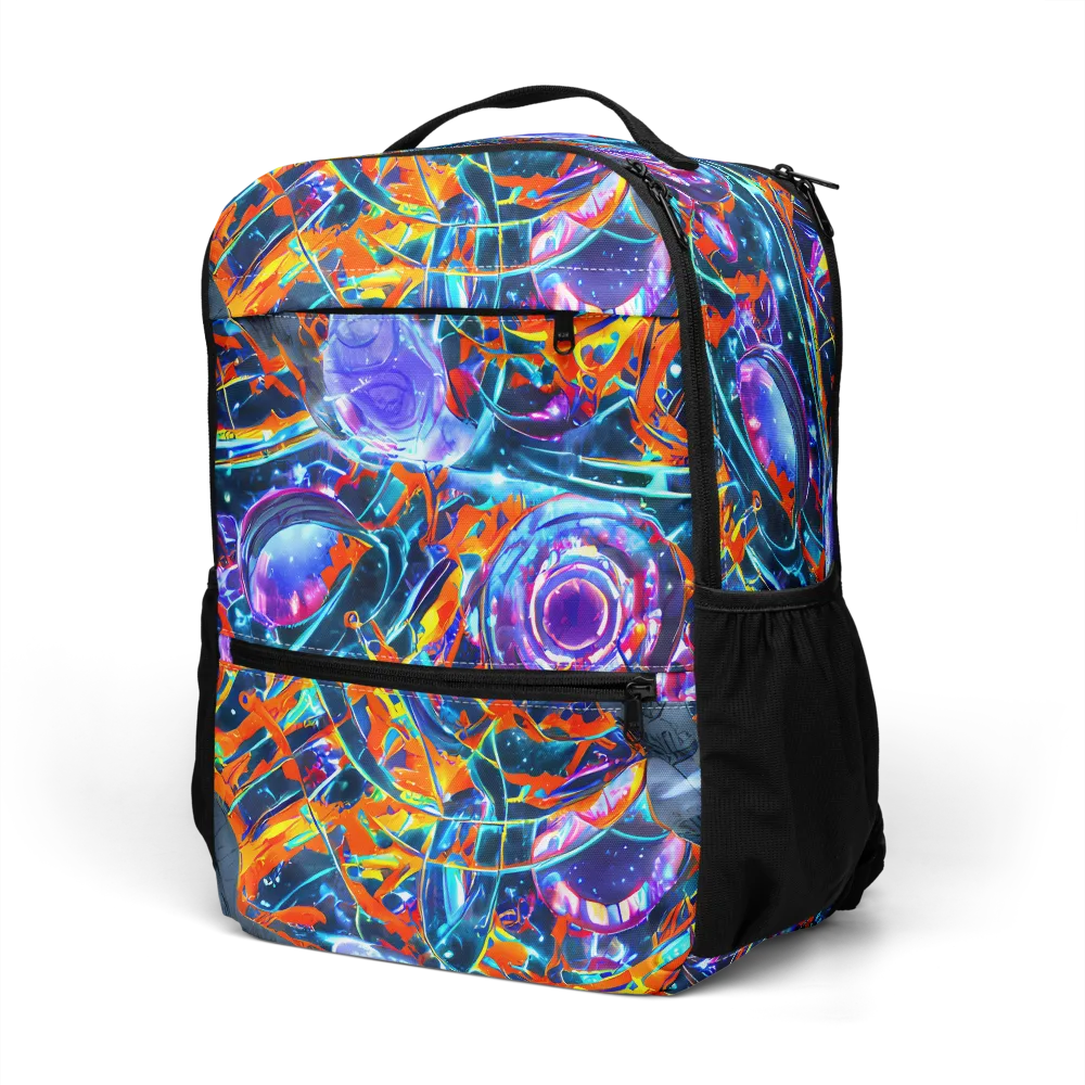 Prismatic Engine on Utility Backpack — Left Front