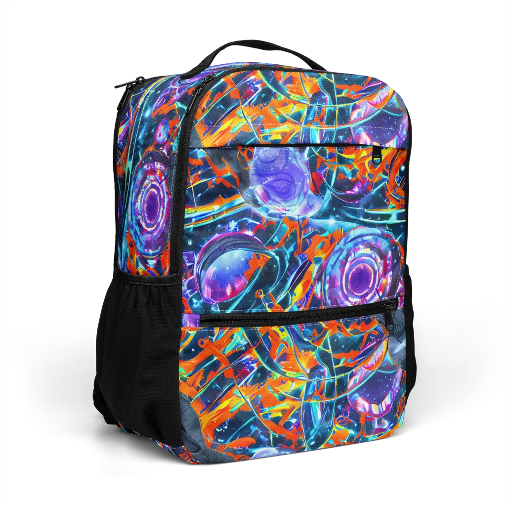 Prismatic Engine on Utility Backpack — Right Front