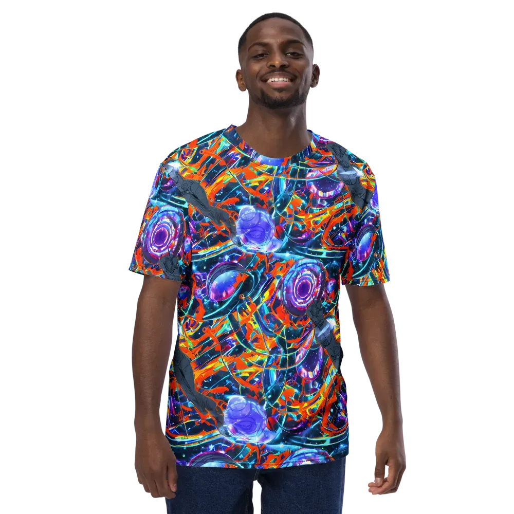 Prismatic Engine on Men's Crew Neck T-Shirt — Front