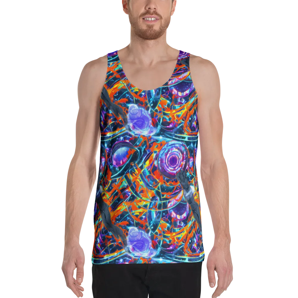 Prismatic Engine on Men's Tank Top — Front